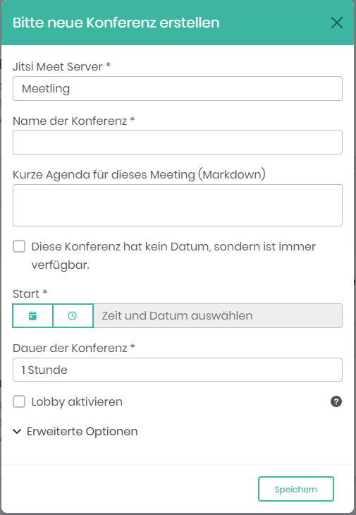 Meetling Termin planen